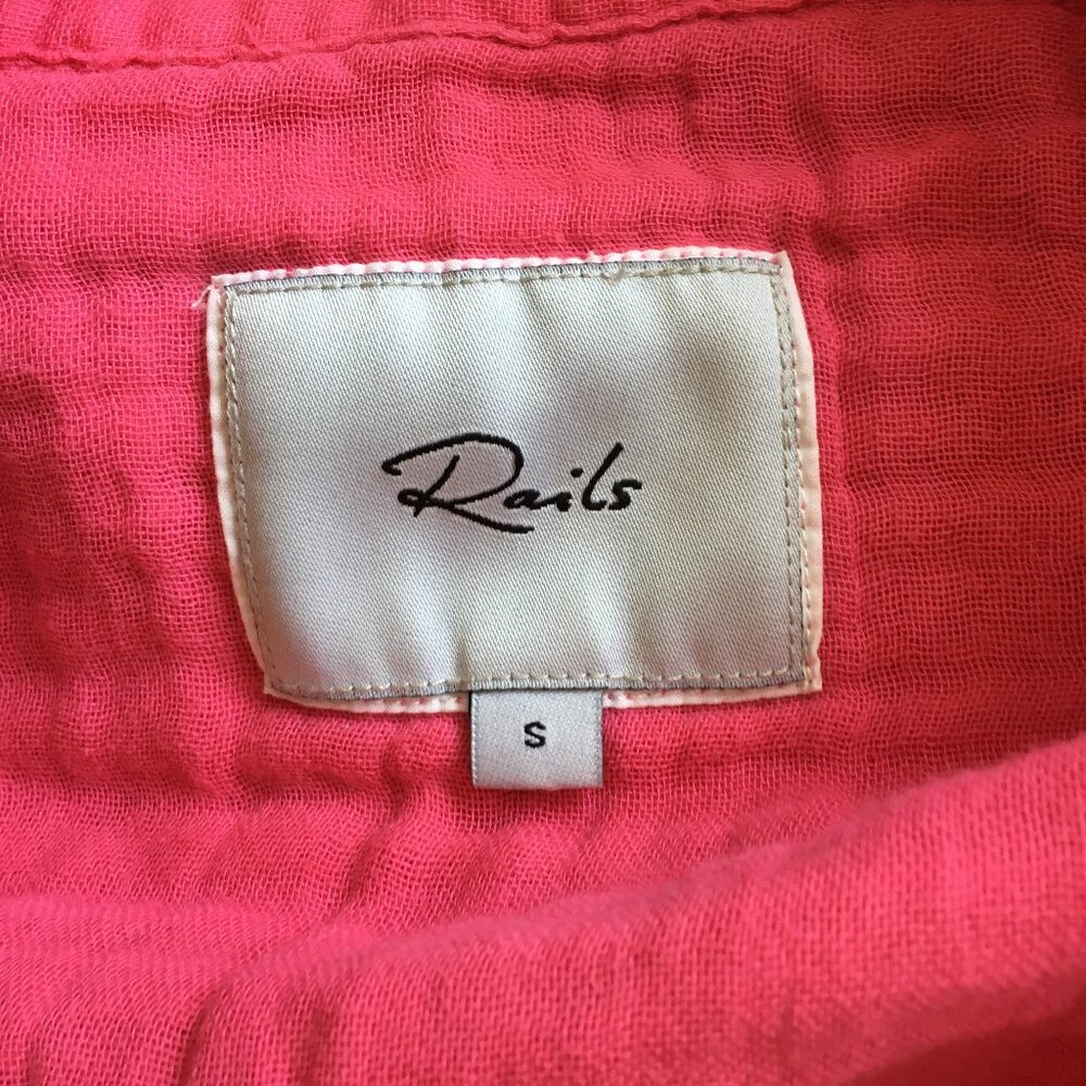 Rails Hibiscus Ellis Breezy Lightweight Cotton Ga… - image 2